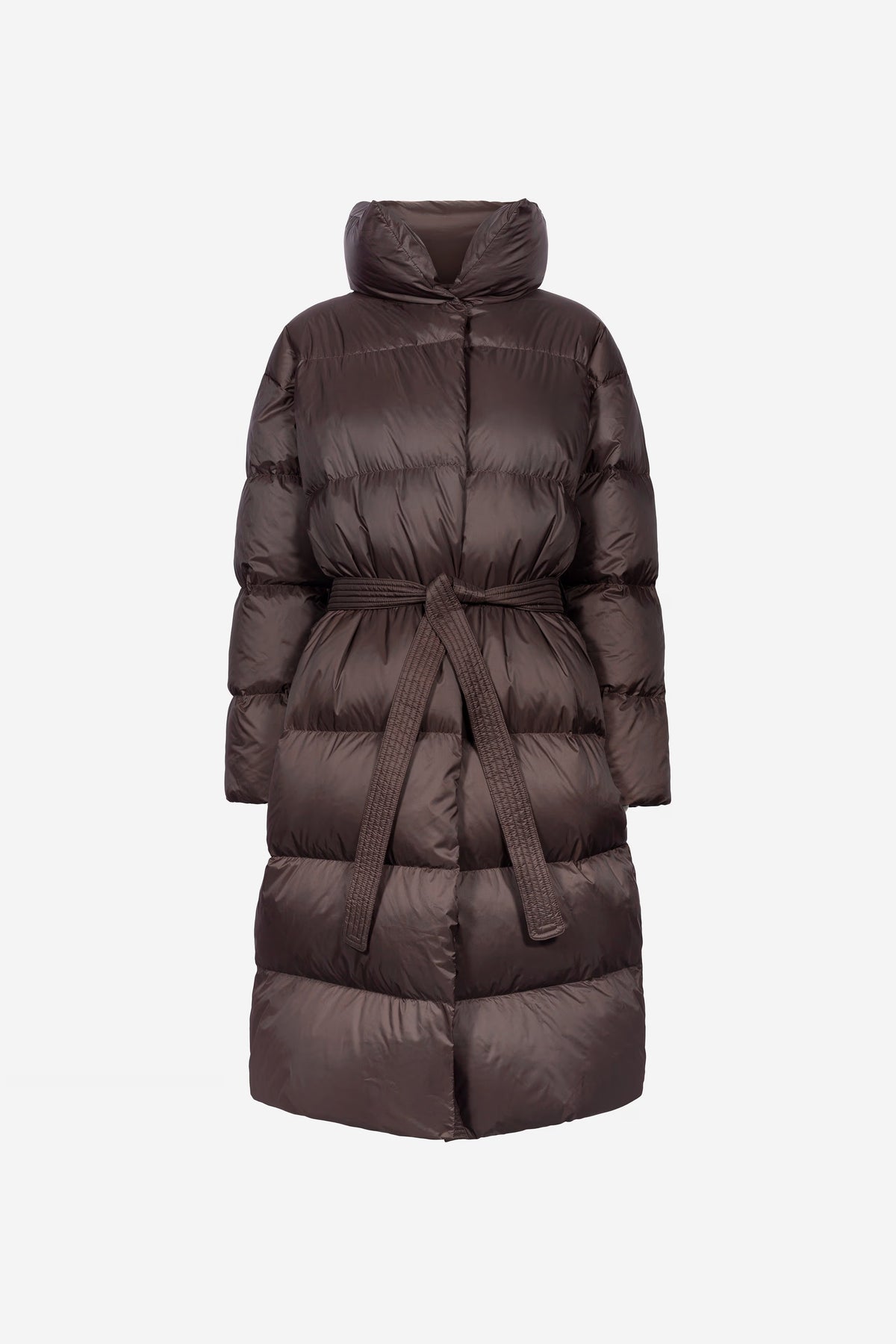 Dakota Down Coat - Dark Brown
