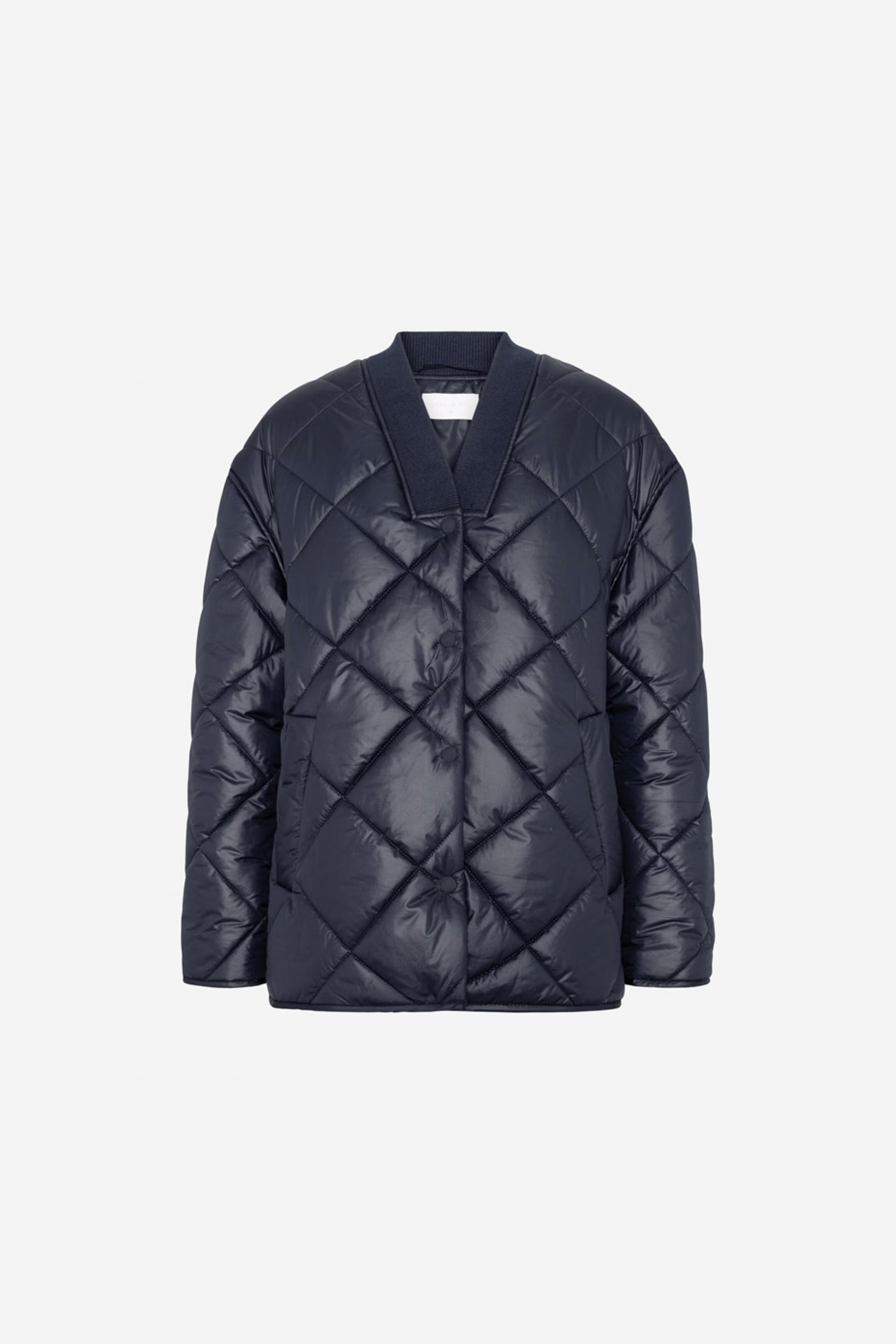 Marion Quilted Jacket - Dark Navy