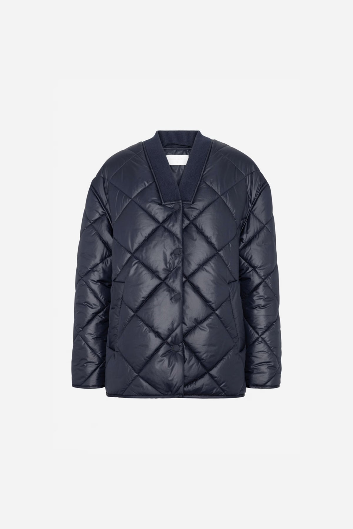 Marion Quilted Jacket - Dark Navy
