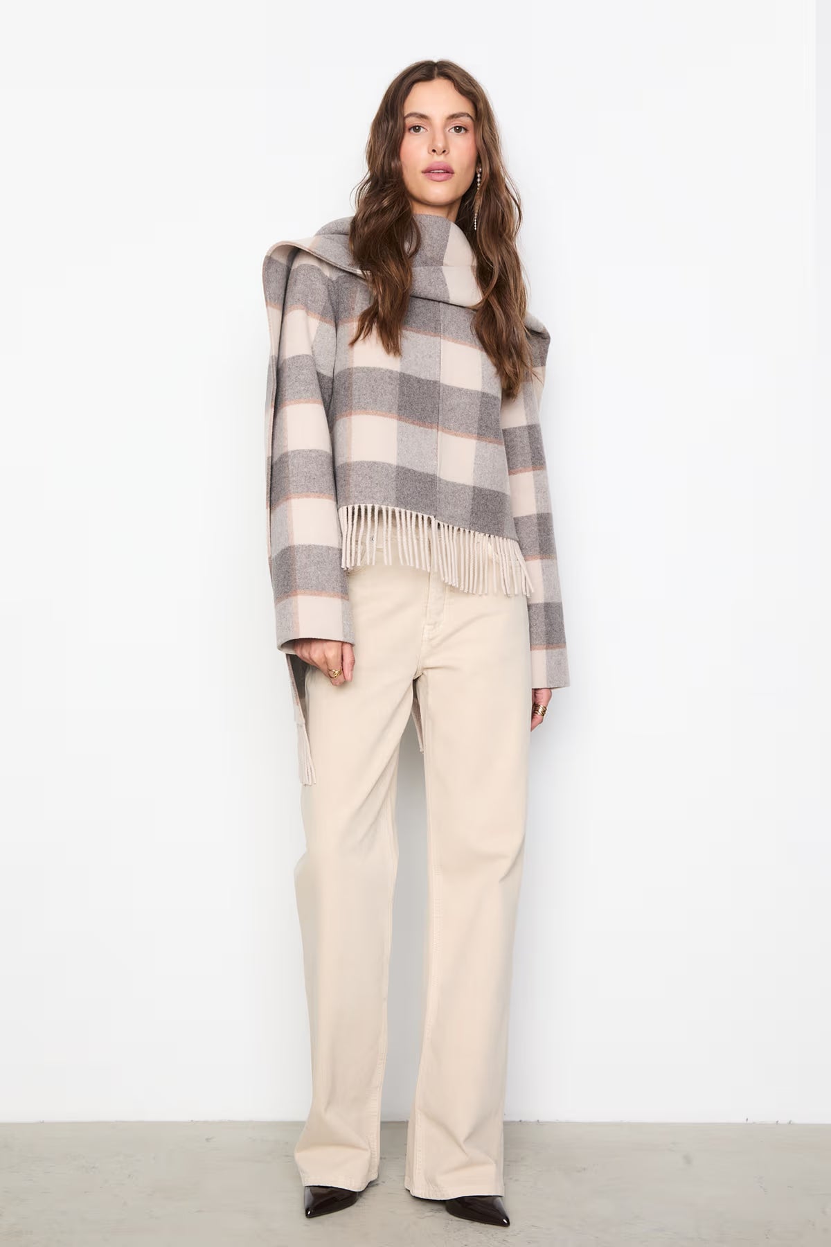 Edith Jacket - Cream Check