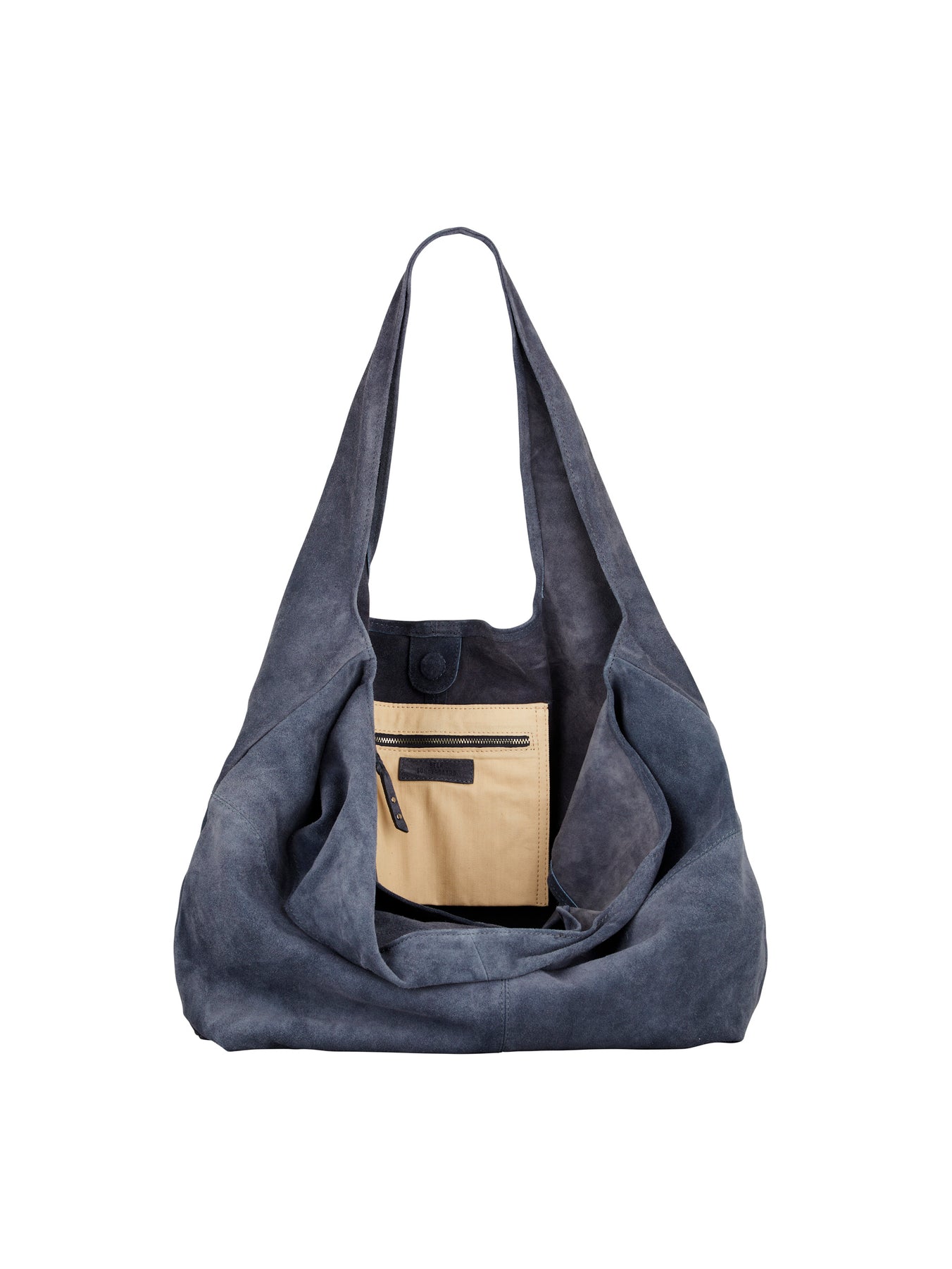 Suede Dalliea Bag - Dark Blue