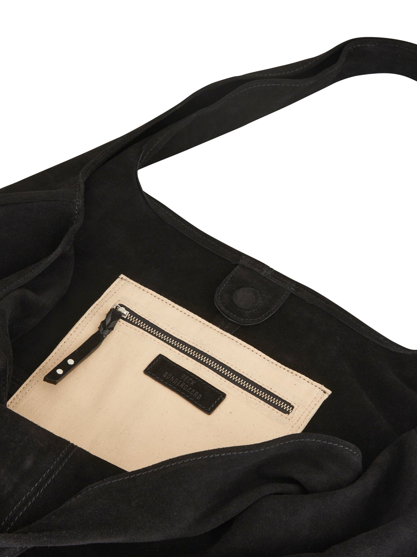 Suede Dalliea Bag - Black
