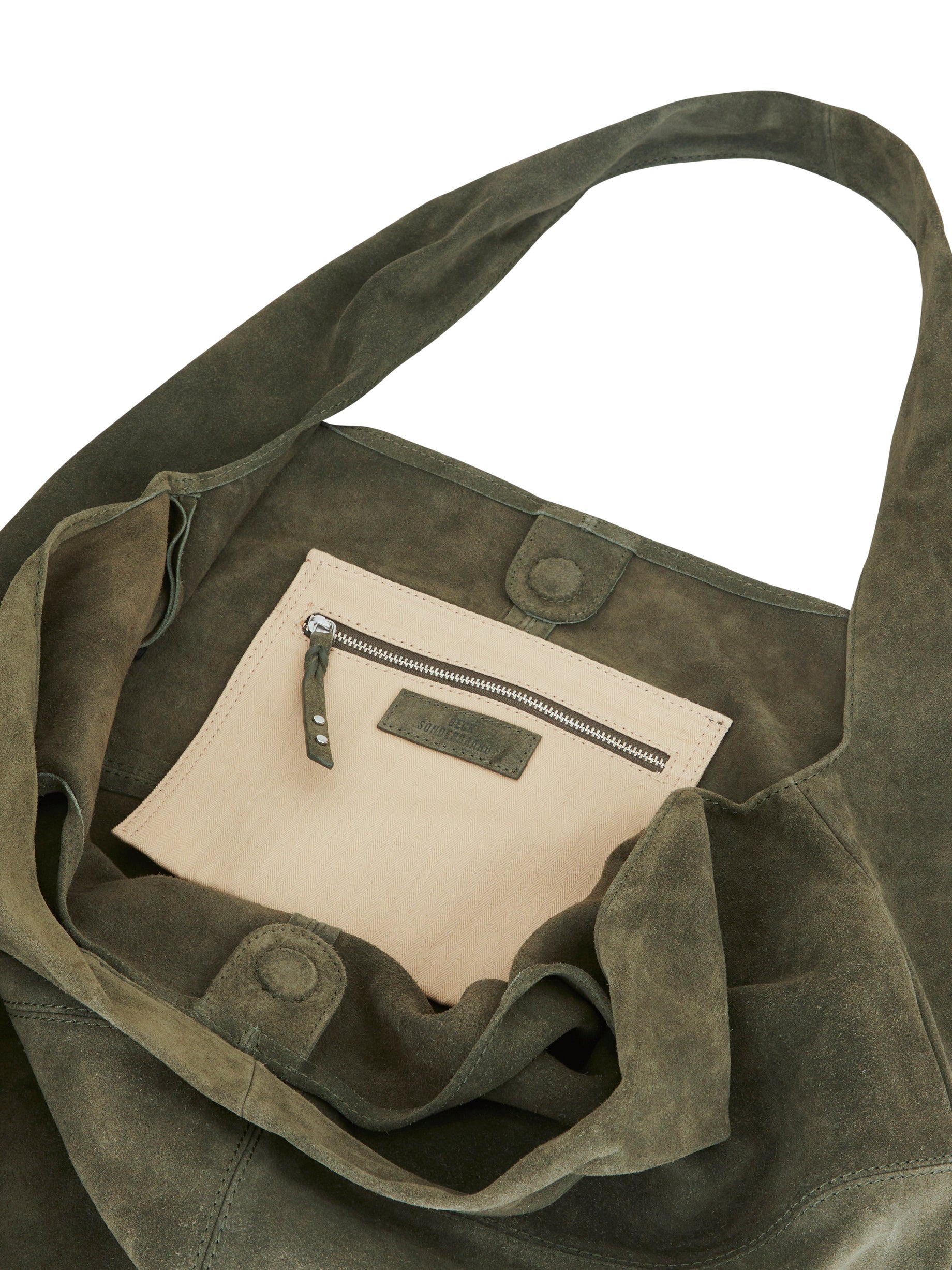 Suede Dalliea Bag - Army