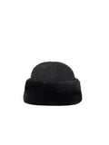 Dora Shearling Hat - Black