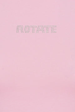 Cropped Logo T-Shirt - Orchid Pink