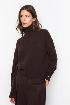 Abigail Knit - Dark Brown