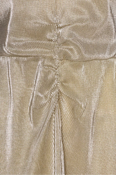 Small Plisse Slit Dress - Rutabaga