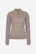 Jolanda Knit - Dark Taupe Melange