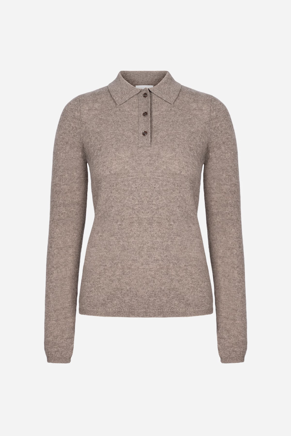 Jolanda Knit - Dark Taupe Melange