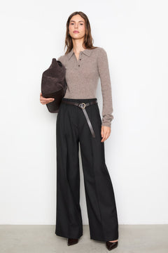 Jolanda Knit - Dark Taupe Melange
