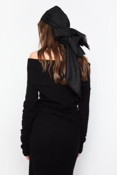 Yvonne Off-Shoulder Knit - Black