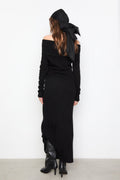 Yvonne Off-Shoulder Knit - Black