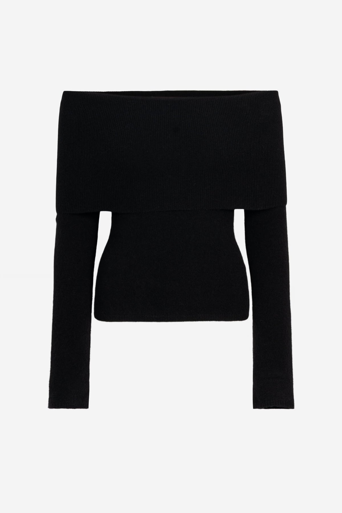 Yvonne Off-Shoulder Knit - Black