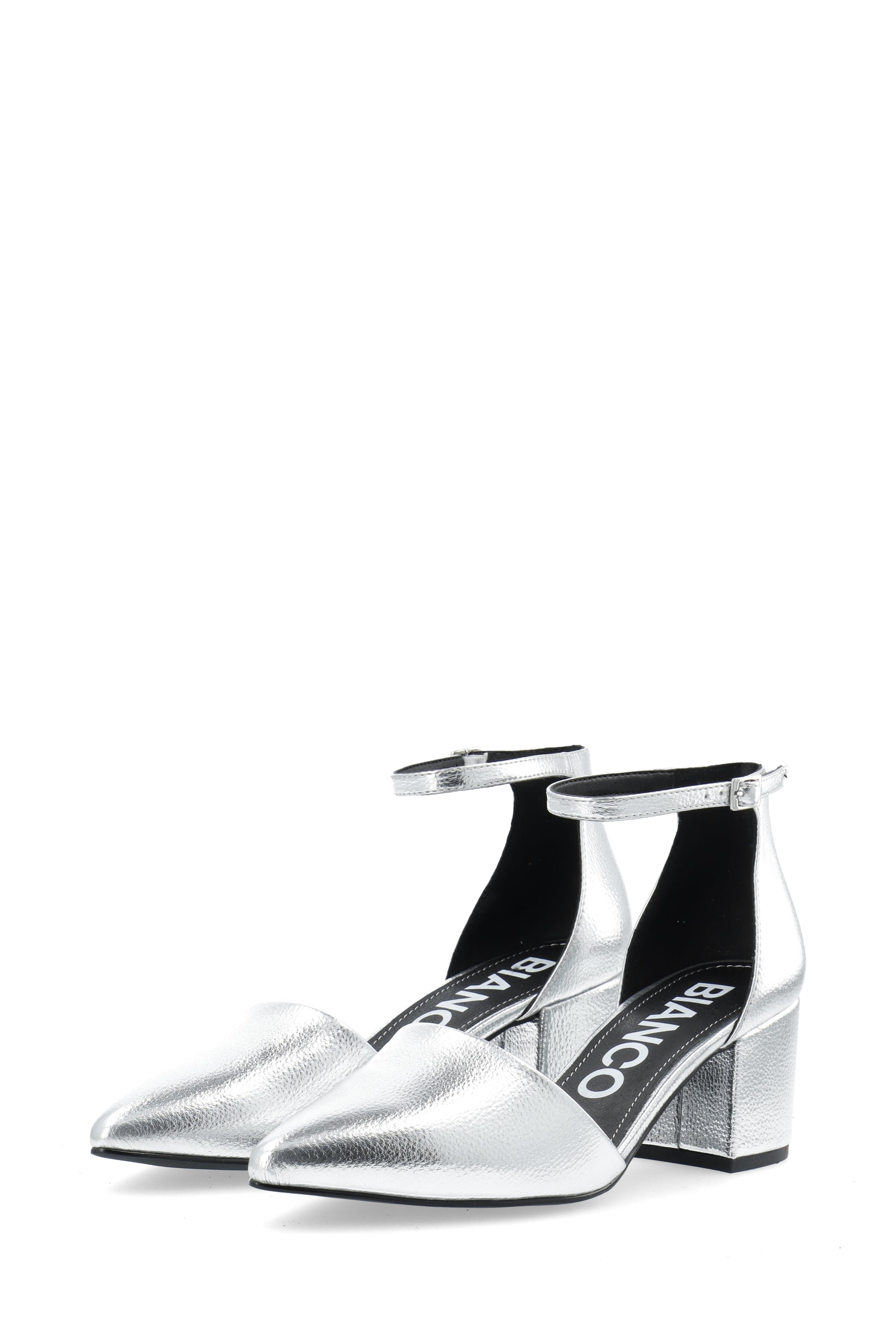 Biadevived Pump Metallic Pu - Silver