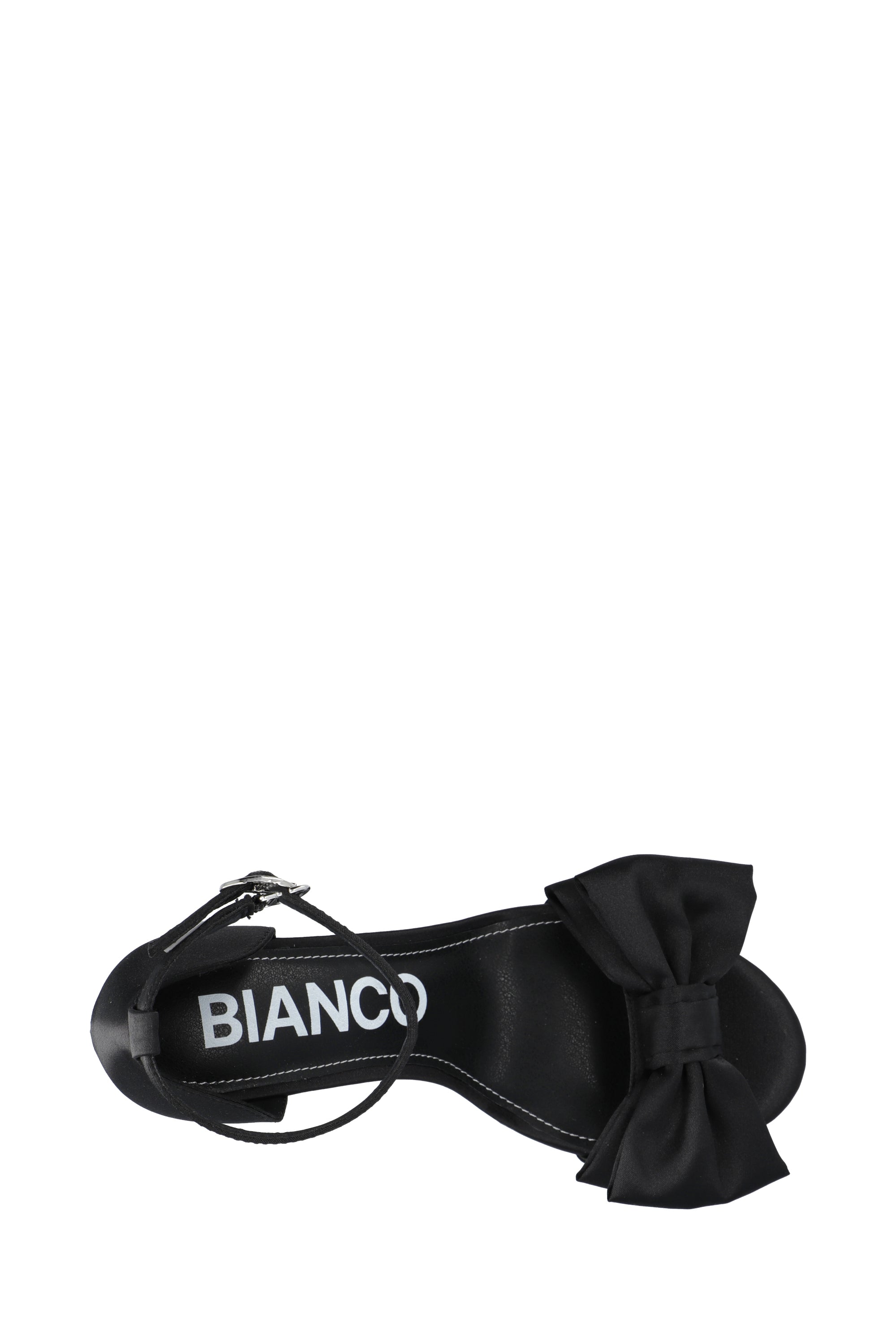 Biaadore Bow Sandal Satin - Black
