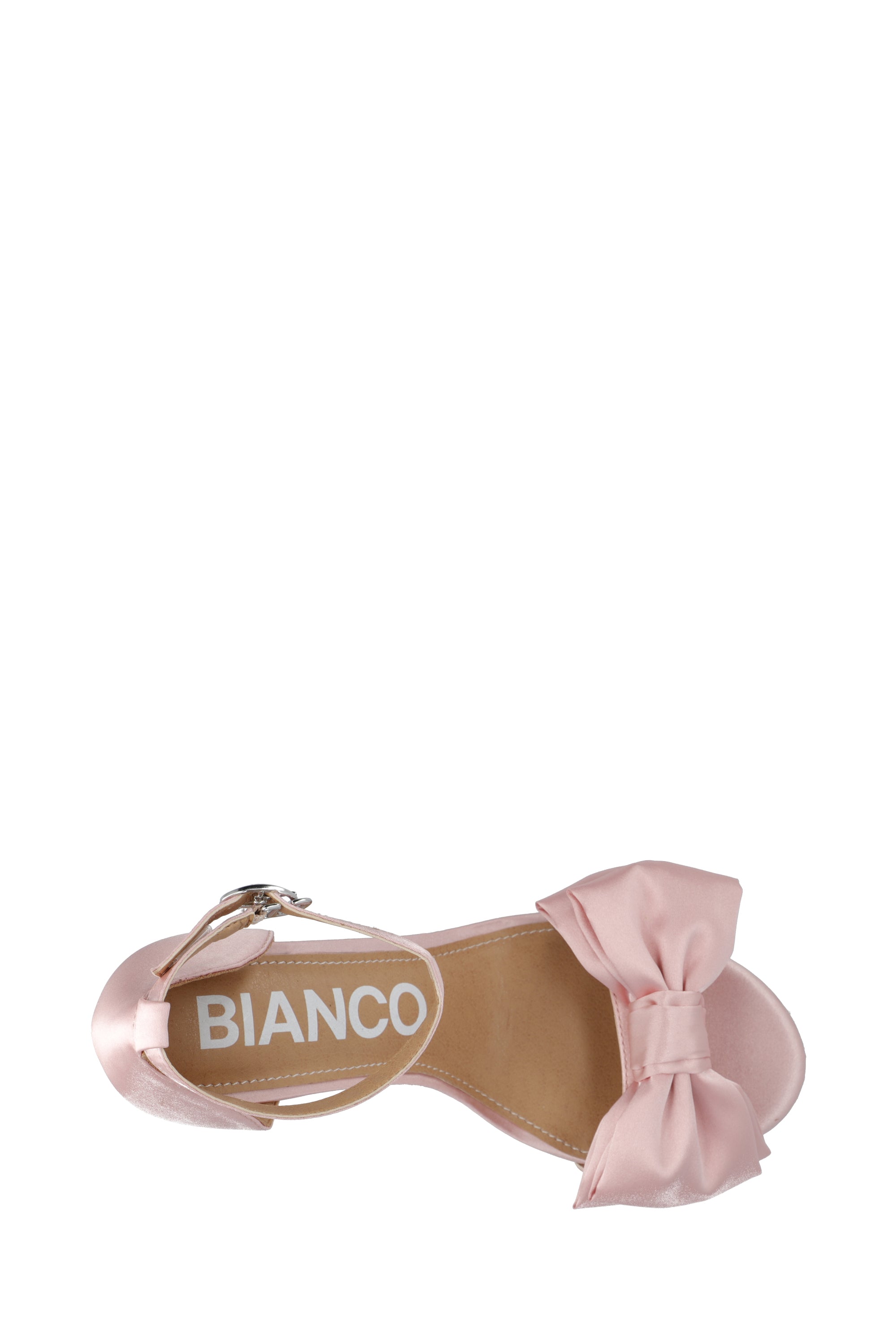 Biaadore Bow Sandal Satin - Dusty Pink