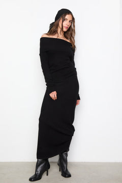 Jana Knit Skirt - Black