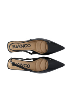 Biamaralyn Slingback Patent - Black