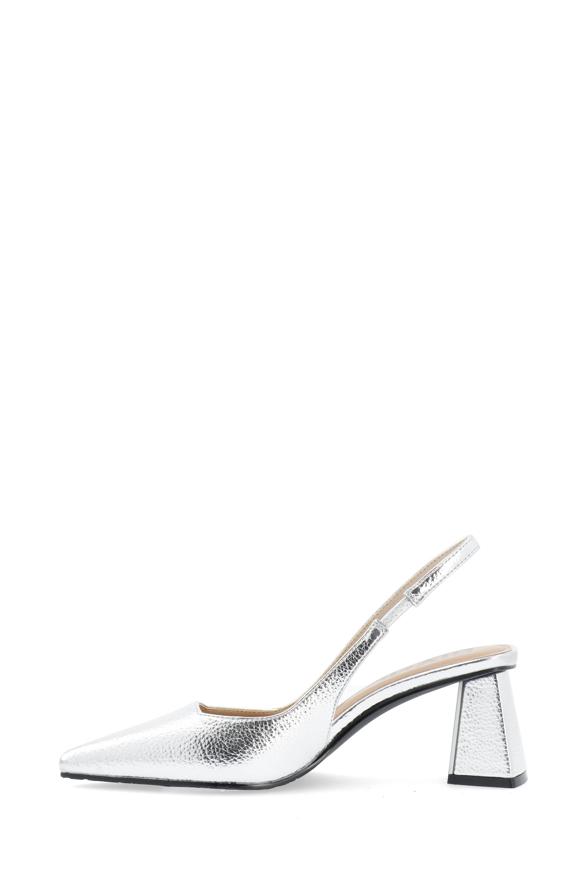 Biamaralyn Slingback Metallic - Silver