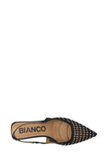 Biamaralyn Slingback Rhinestone Mesh - Black