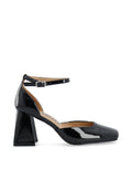 Biajoyce D'Orsay Pump Faux Leather - Black Patent