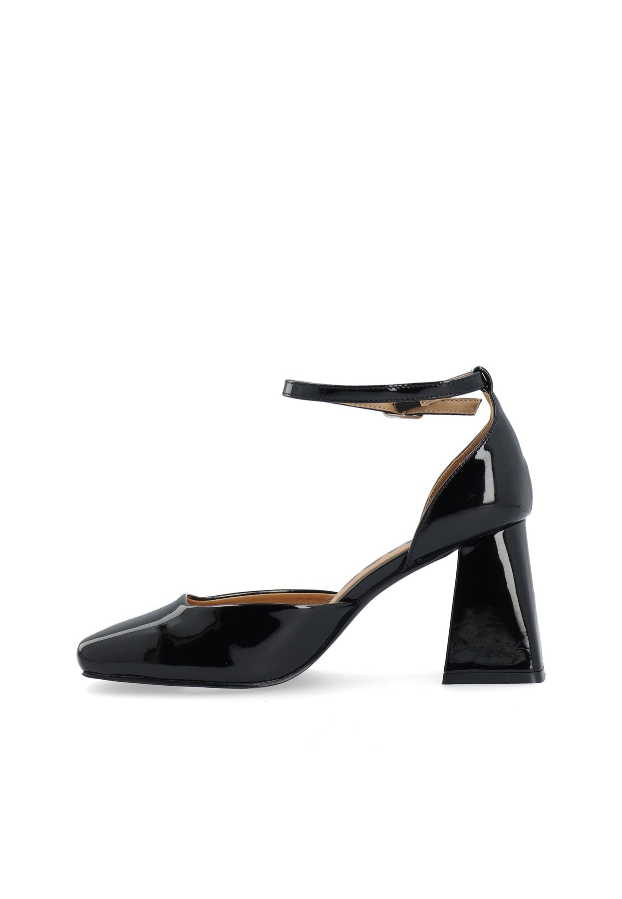 Biajoyce D'Orsay Pump Faux Leather - Black Patent