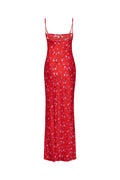Printed Maxi Dress - Wildeve Cluster + High
Risk Red Comb