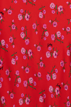 Printed Maxi Dress - Wildeve Cluster + High
Risk Red Comb