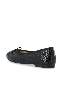 Biamadison Ballerina Croco Patent - Black Croco Patent
