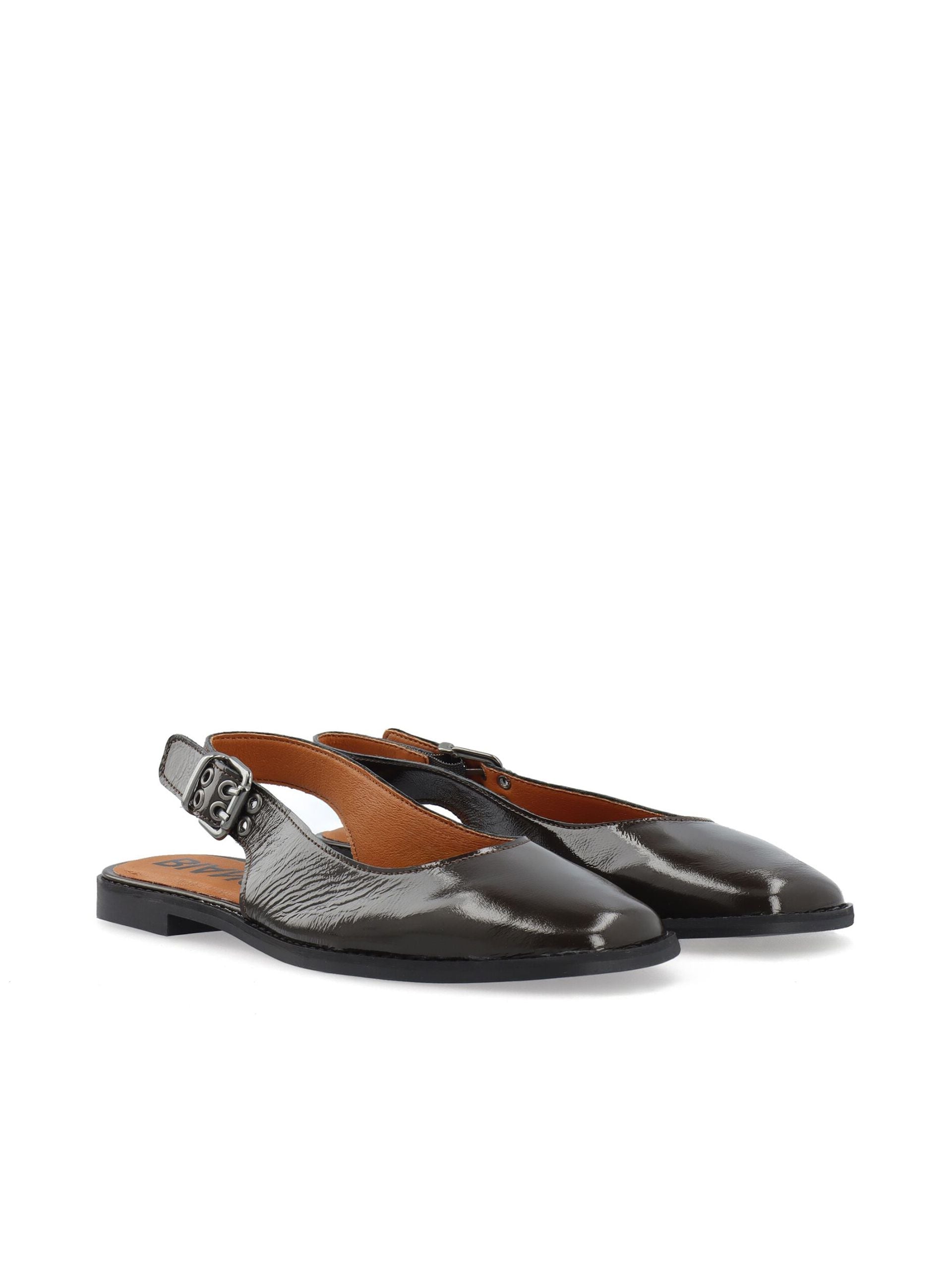 Biadania Slingback Nappalak - Dark Brown