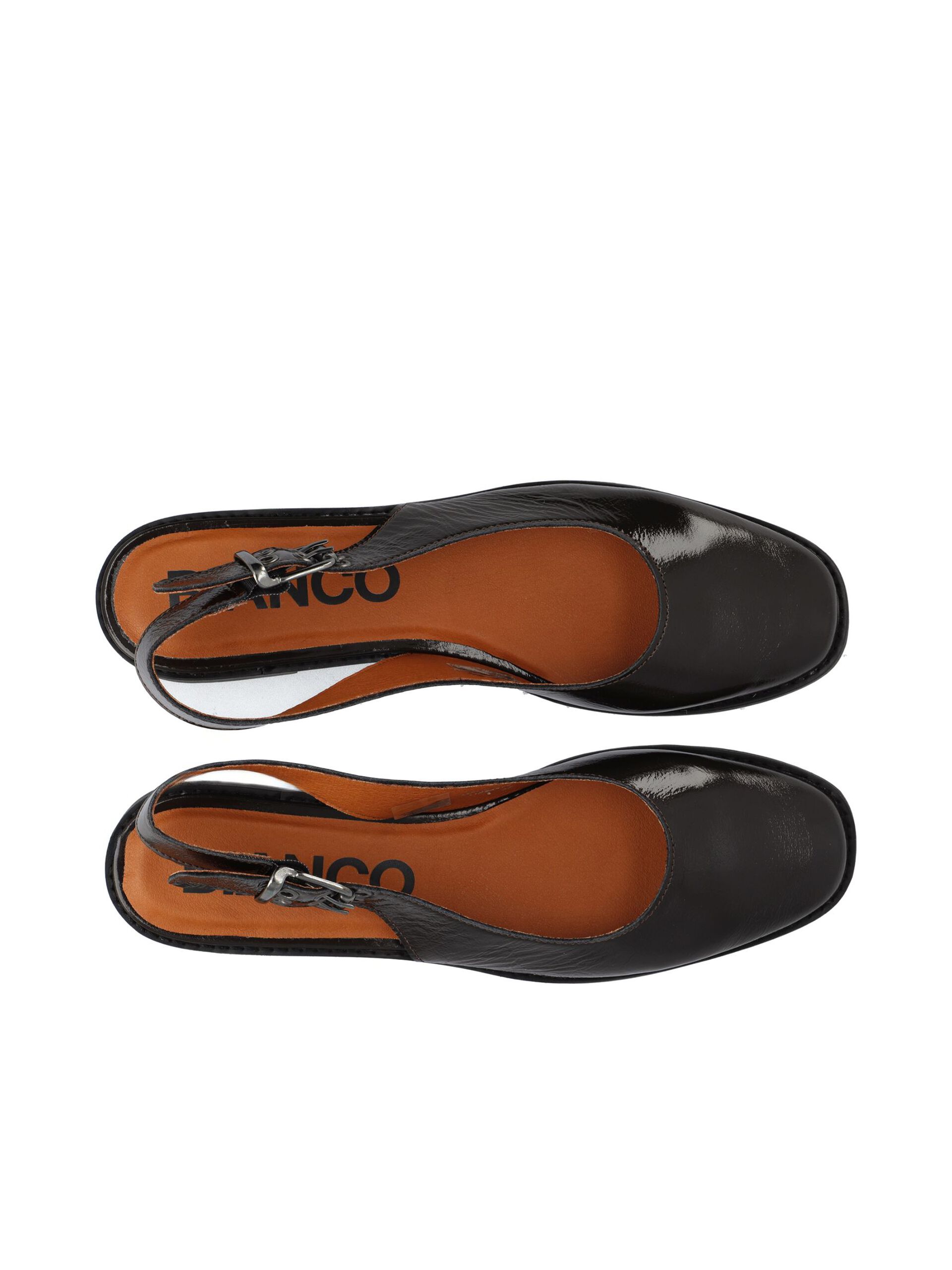 Biadania Slingback Nappalak - Dark Brown
