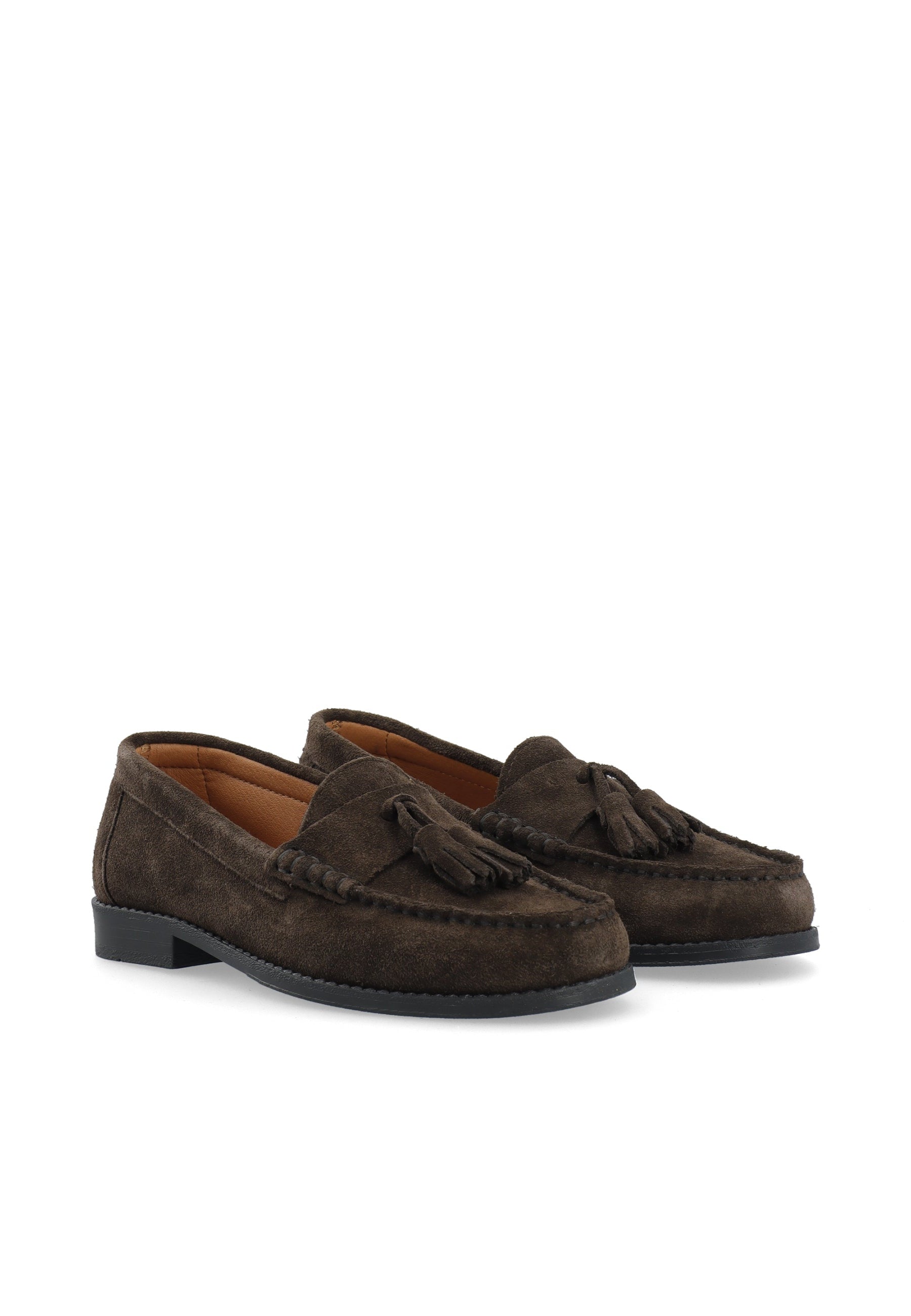 Biapop Tassle Loafer Suede - Brown
