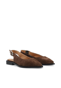 Biavictoria Slingback Suede - Brown