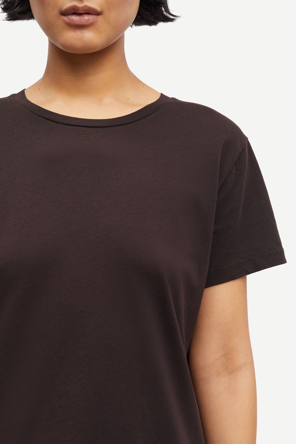 Solly Tee Solid - Mole