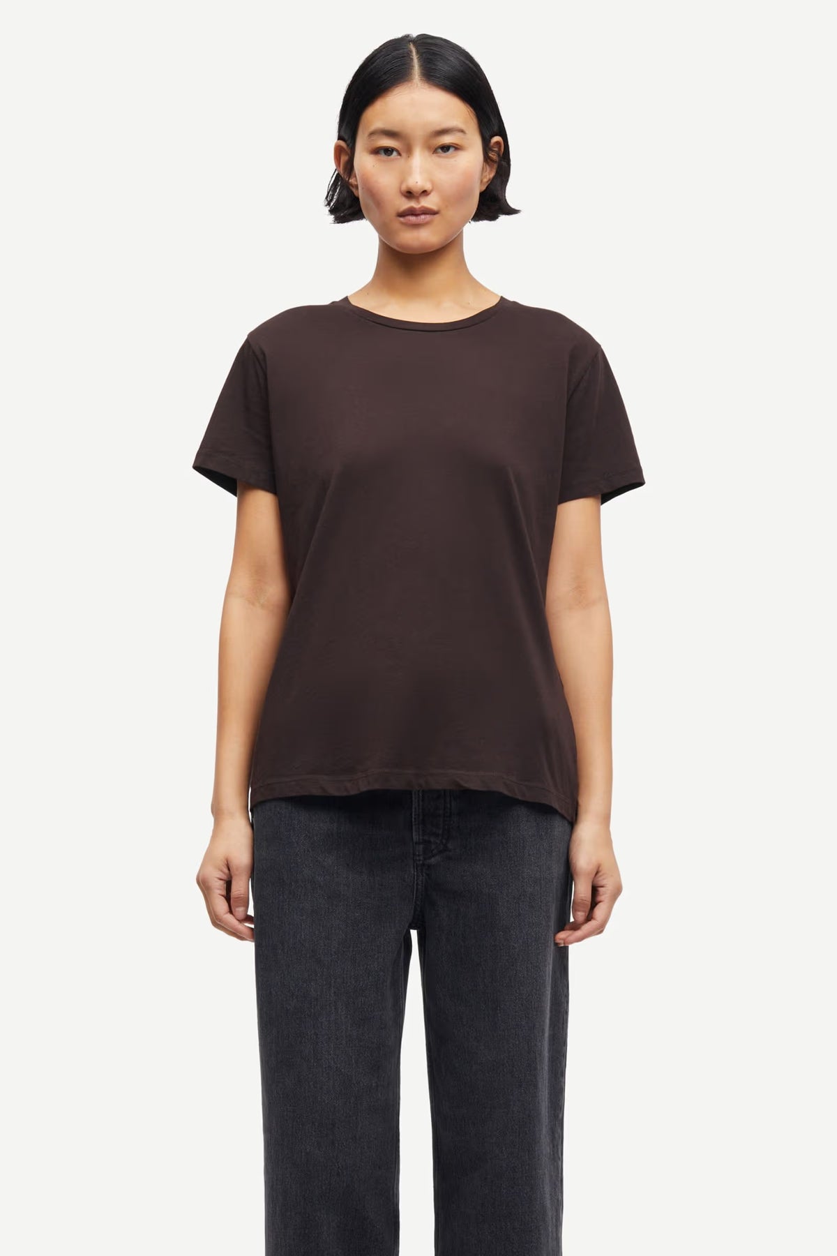 Solly Tee Solid - Mole