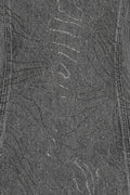 Rhinestone Denim Dress - Grey Denim