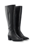 Biacarol Knee High Boot Crust - Black