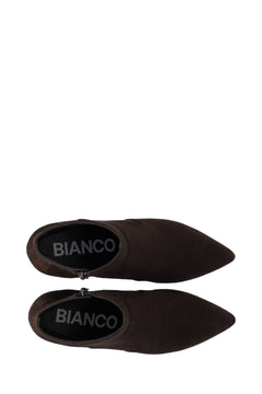 Biadevived Ankle Boot Faux Suede - Dark Brown