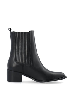 Biacarol Chelsea Boot Smooth Leather - Black