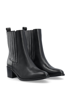Biacarol Chelsea Boot Smooth Leather - Black