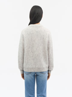 Gwynn Rws - Light Grey Melange