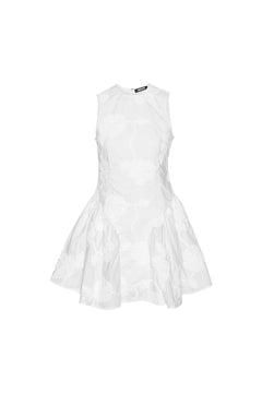 Poplin Mini Dress - Bright White