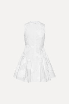 Poplin Mini Dress - Bright White
