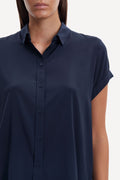 Majan Ss Shirt - Dark Sapphire