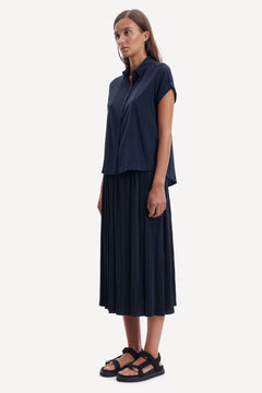 Majan Ss Shirt - Dark Sapphire