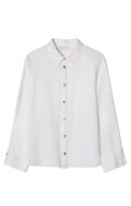 Nenne Linen Blouse - White