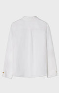 Nenne Linen Blouse - White