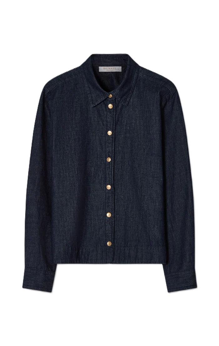 Poppy Denim Shirt - Denim