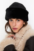 Azta Beanie - Black Suede