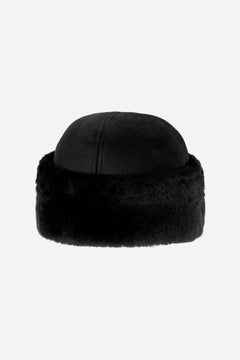 Azta Beanie - Black Suede
